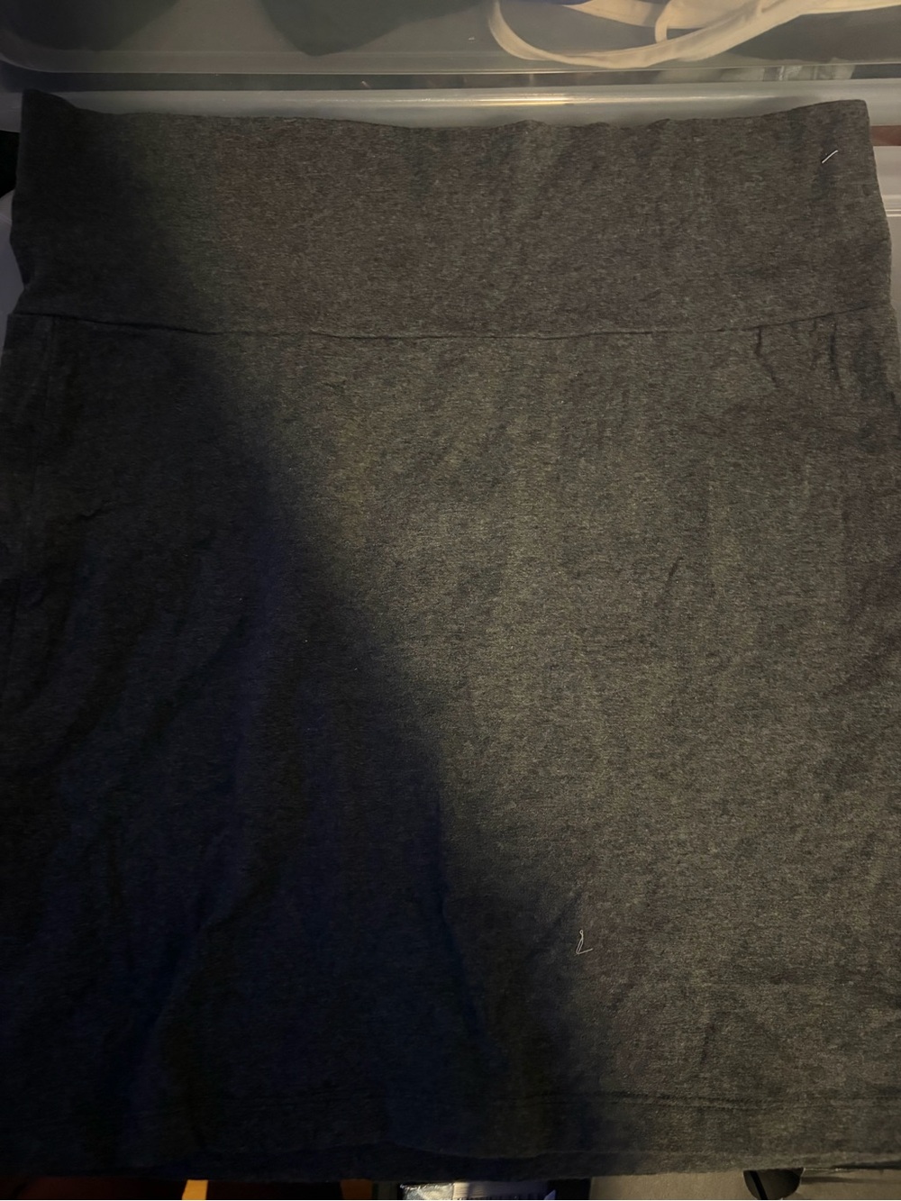 Dark grey skirt